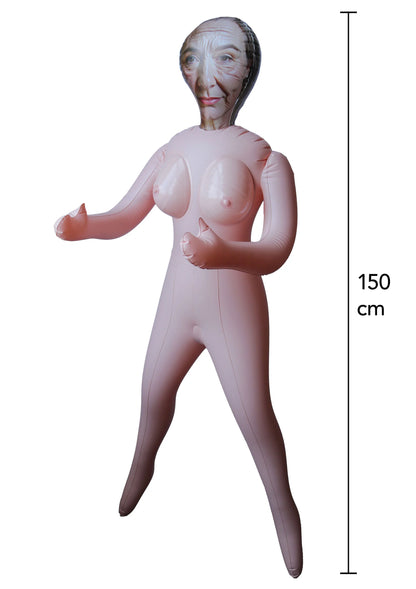 Bestel: Horny Granny Inflatable Doll by Hidden Desire - bij Happytoys: de erotische sex webshop | liever Happy dan Easy ⭐⭐⭐⭐⭐