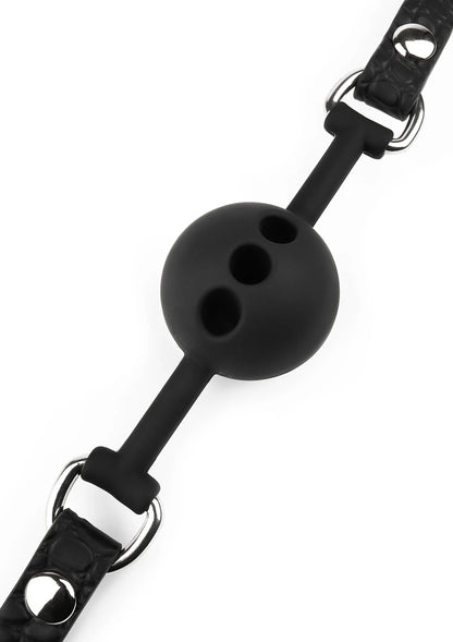 Bestel: Croc - Embossed Ball Gag by Feros Avanza - bij Happytoys.nl, happytoys.be, Happytoys.ae: erotische sex webshop | liever Happy dan Easy ⭐⭐⭐⭐⭐