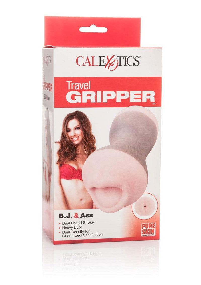 Travel Gripper B.J. & Ass Masturbator by CalExotics - Happytoys Sexshop: online sex shop for Feeling Happy & Easy 😊 - Discreet geleverd