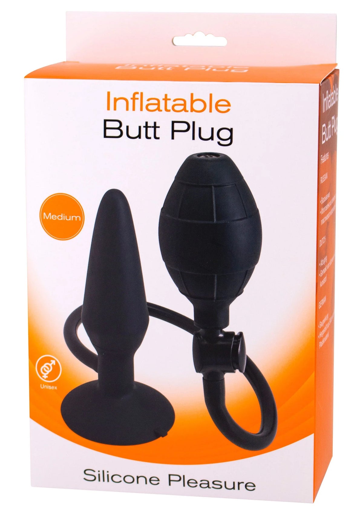 Bestel: Inflatable Butt Plug Medium - bij Happytoys.nl, happytoys.be, Happytoys.ae: erotische sex webshop | liever Happy dan Easy ⭐⭐⭐⭐⭐