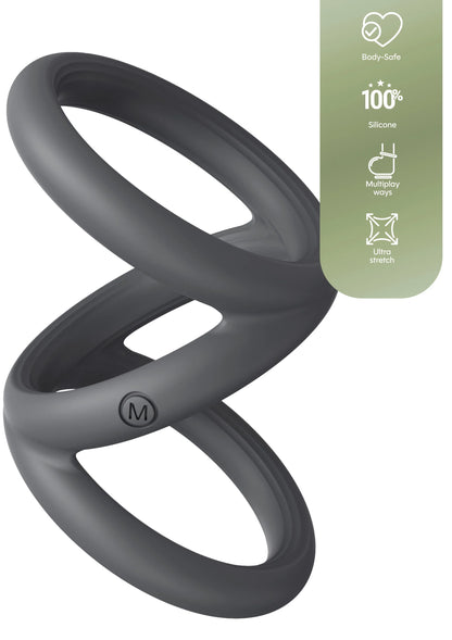 Bestel: Triple Cock & Ball Sling Medium by Playhouse Affinity - bij Happytoys.nl, happytoys.be, Happytoys.ae: erotische sex webshop | liever Happy dan Easy ⭐⭐⭐⭐⭐