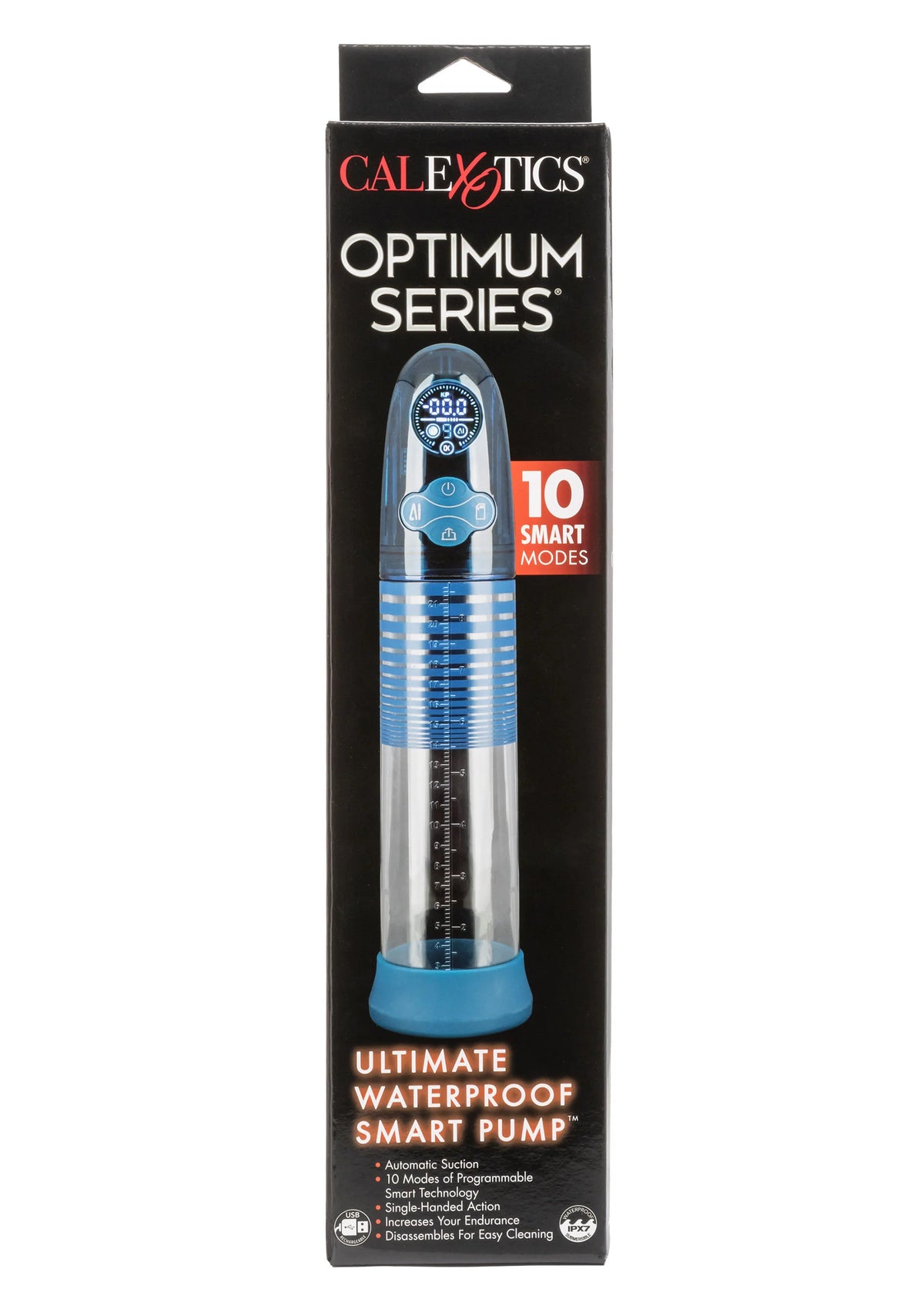 Bestel: Ultimate Waterproof Smart Pump by CalExotics Optimum Series - bij Happytoys: de erotische sex webshop | liever Happy dan Easy ⭐⭐⭐⭐⭐ - Default Title - 27613 - BLUE