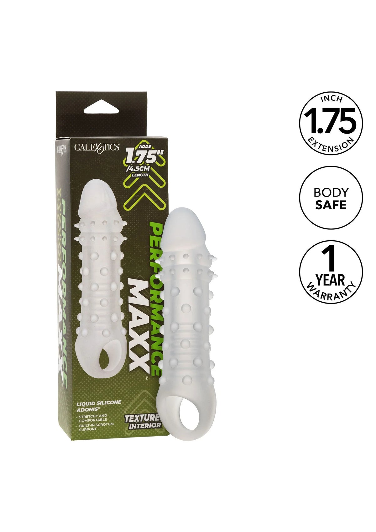 Bestel: Liquid Silicone Adonis by CalExotics - bij Happytoys.nl, happytoys.be, Happytoys.ae: erotische sex webshop | liever Happy dan Easy ⭐⭐⭐⭐⭐