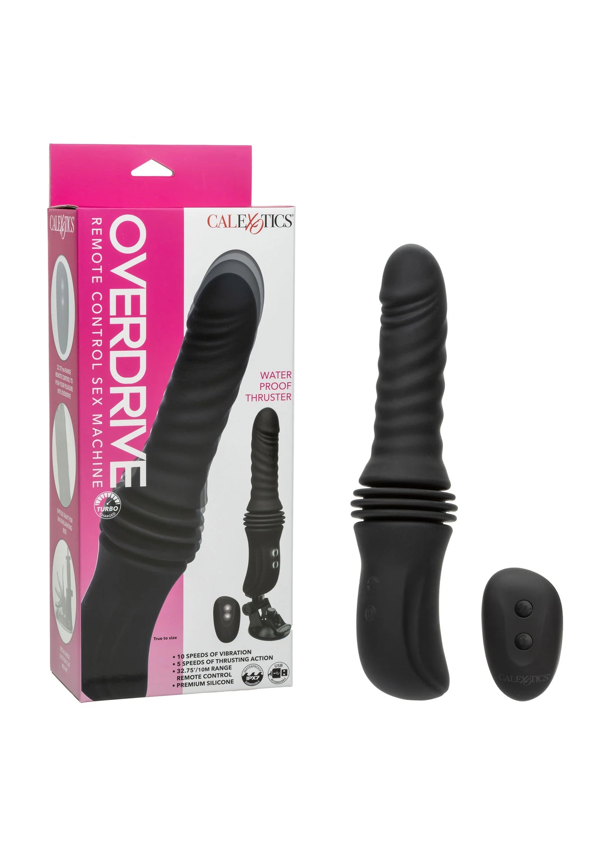 Bestel: Overdrive Seks Machine Thruster by CalExotics Overdrive - bij Happytoys.nl, happytoys.be, Happytoys.ae: erotische sex webshop | liever Happy dan Easy ⭐⭐⭐⭐⭐