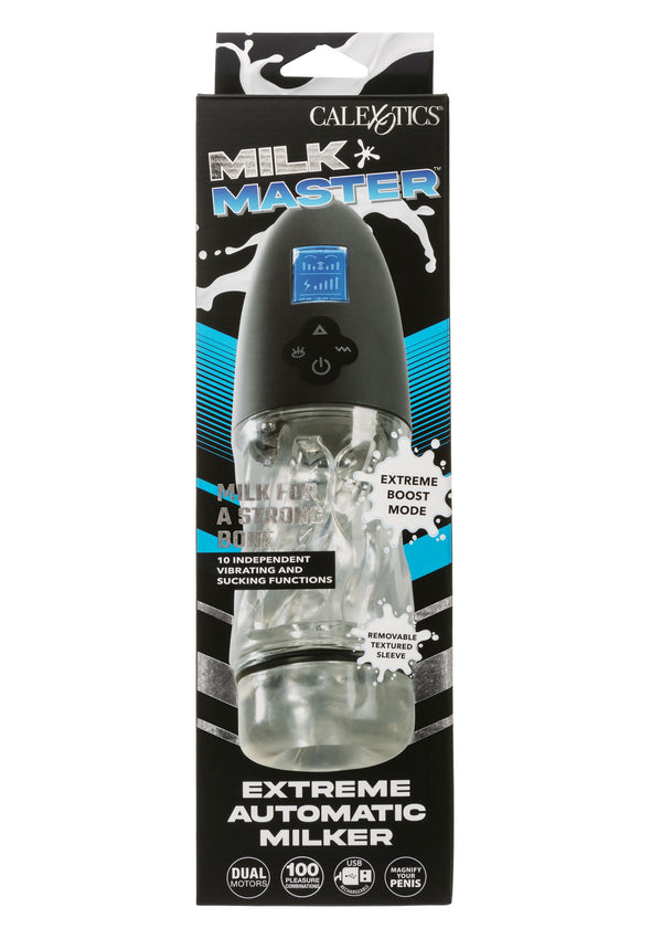 Bestel: Extreme Automatic Milker by CalExotics Milk Master - bij Happytoys: de erotische sex webshop | liever Happy dan Easy ⭐⭐⭐⭐⭐