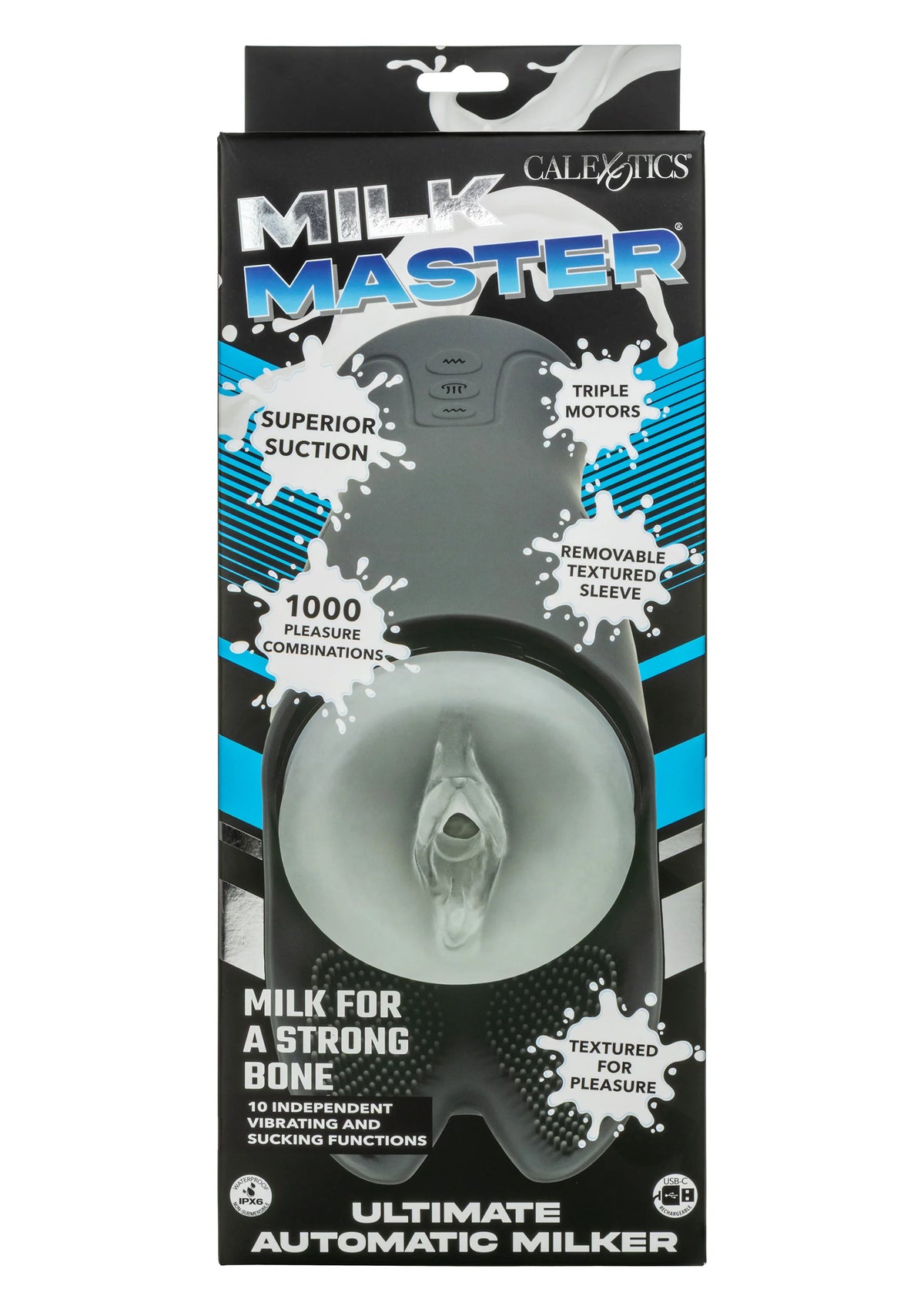 Bestel: Ultimate Automatic Milker by CalExotics Milk Master - bij Happytoys: de erotische sex webshop | liever Happy dan Easy ⭐⭐⭐⭐⭐