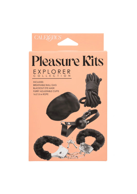 Bestel: Explorer Collection BDSM set by CalExotics Pleasure Kits - BDSM sets bij Happytoys.nl, happytoys.be, Happytoys.ae: erotische sex webshop | liever Happy dan Easy ⭐⭐⭐⭐⭐