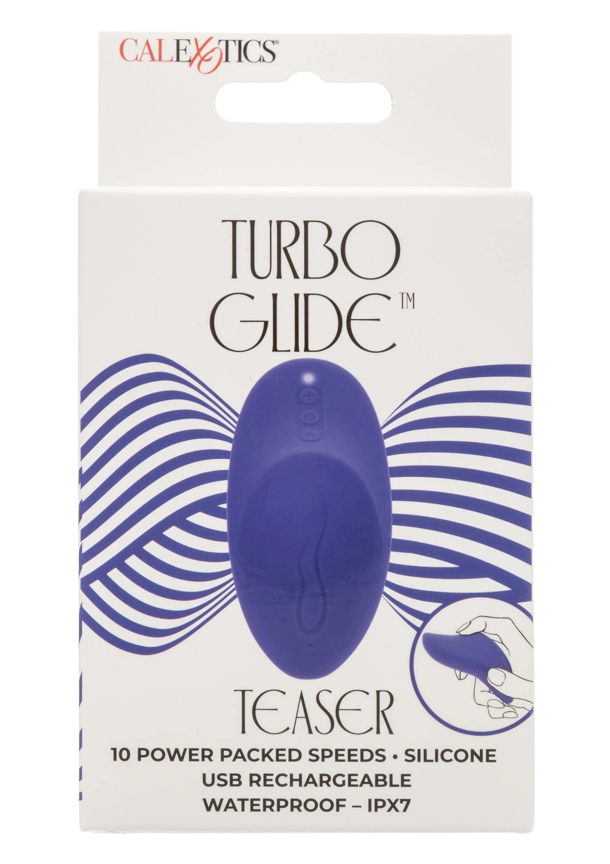 Bestel: Glide Teaser Massager by CalExotics - bij Happytoys.nl, happytoys.be, Happytoys.ae: erotische sex webshop | liever Happy dan Easy ⭐⭐⭐⭐⭐