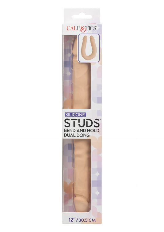 Bestel: Bend and Hold Dual Dong 30.5 cm by CalExotics Studs - bij Happytoys: de erotische sex webshop | liever Happy dan Easy ⭐⭐⭐⭐⭐