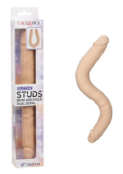 Bestel: Bend and Hold Dual Dong 30.5 cm by CalExotics Studs - bij Happytoys: de erotische sex webshop | liever Happy dan Easy ⭐⭐⭐⭐⭐