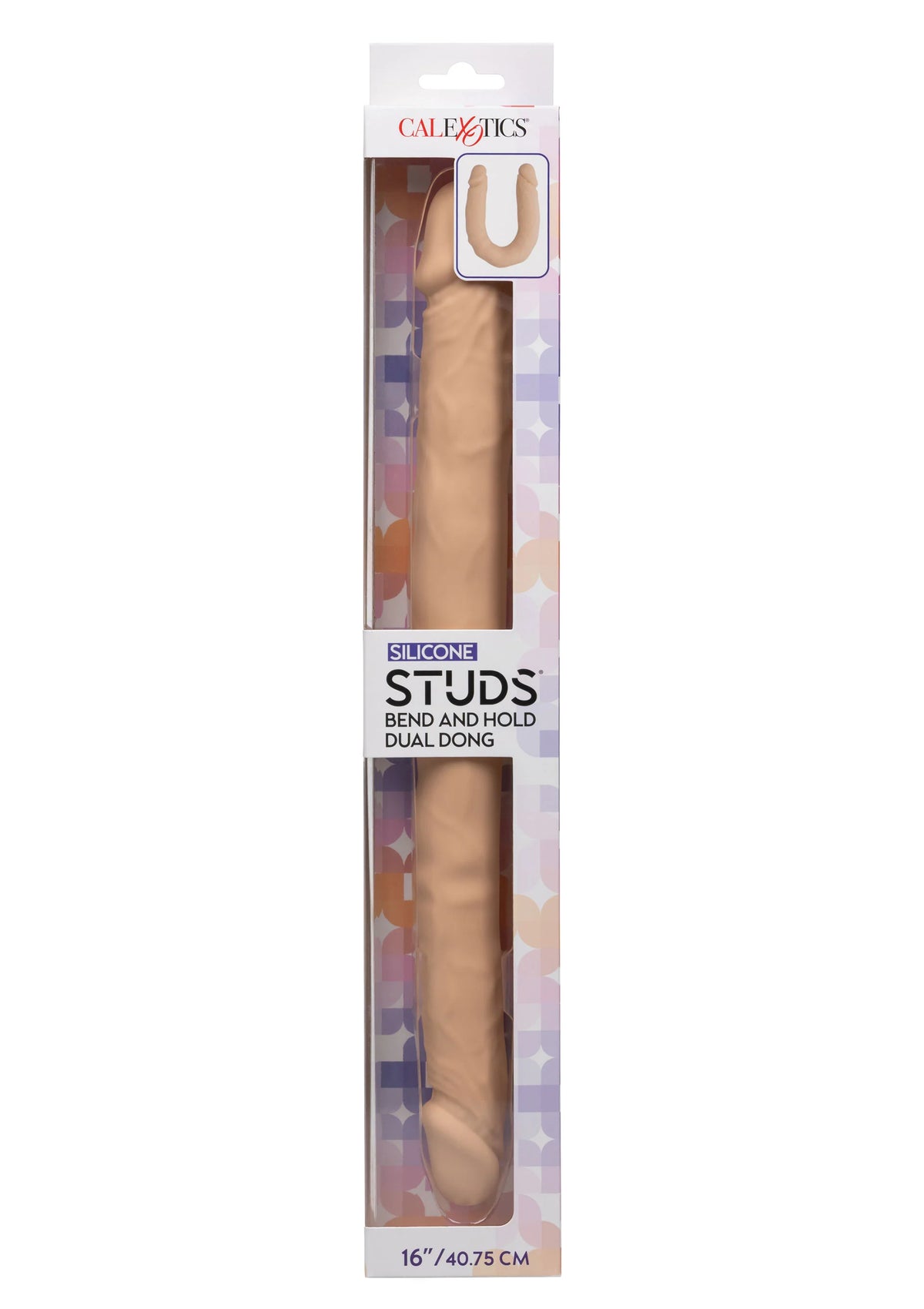 Bestel: Bend and Hold Dual Dong 40.75 cm by CalExotics Studs - bij Happytoys: de erotische sex webshop | liever Happy dan Easy ⭐⭐⭐⭐⭐