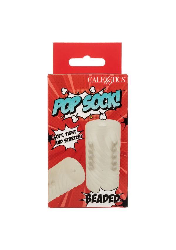 Bestel: Beaded Stroker by CalExotics Pop Sock - bij Happytoys: de erotische sex webshop | liever Happy dan Easy ⭐⭐⭐⭐⭐