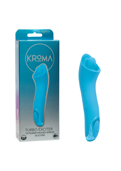 Bestel: Turbo Exciter vibrator by CalExotics Krōma - vibrators bij Happytoys.nl, happytoys.be, Happytoys.ae: erotische sex webshop | liever Happy dan Easy ⭐⭐⭐⭐⭐