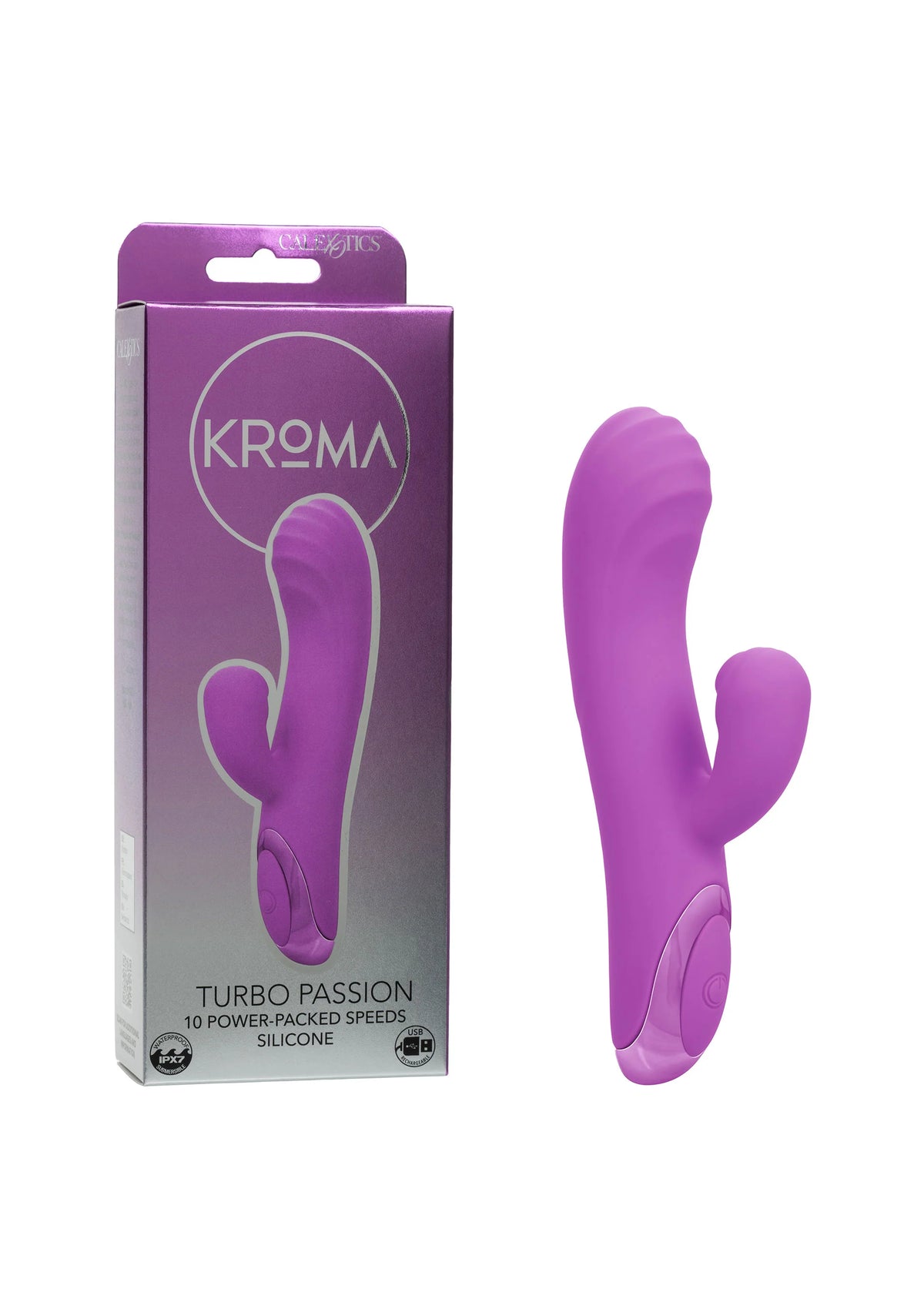 Bestel: Turbo Passion vibrator by CalExotics Krōma - vibrators bij Happytoys.nl, happytoys.be, Happytoys.ae: erotische sex webshop | liever Happy dan Easy ⭐⭐⭐⭐⭐