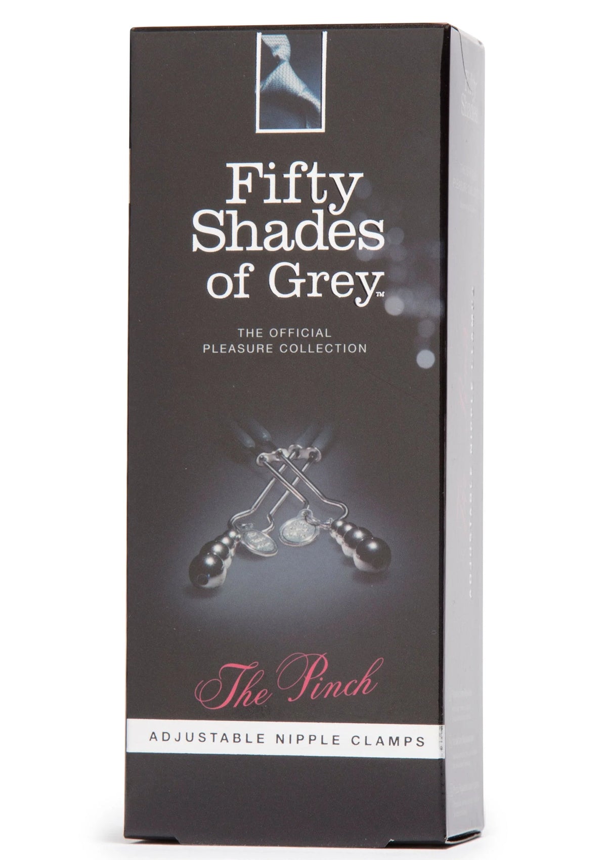 Bestel: The Pinch Adjustable Nipple Clamps by Fifty Shades of Grey - bij Happytoys.nl, happytoys.be, Happytoys.ae: erotische sex webshop | liever Happy dan Easy ⭐⭐⭐⭐⭐