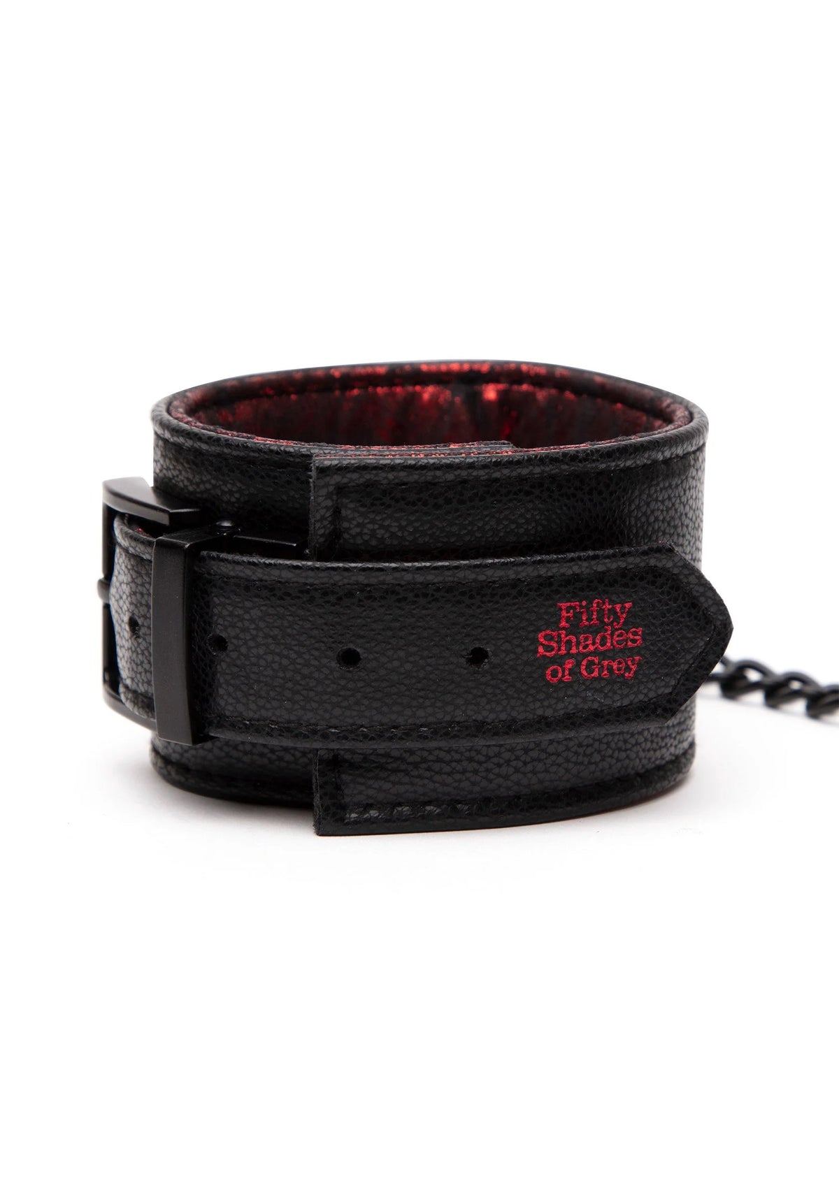 Bestel: Reverse PU Leather Wrist Cuffs by Fifty Shades Of Grey - bij Happytoys.nl, happytoys.be, Happytoys.ae: erotische sex webshop | liever Happy dan Easy ⭐⭐⭐⭐⭐