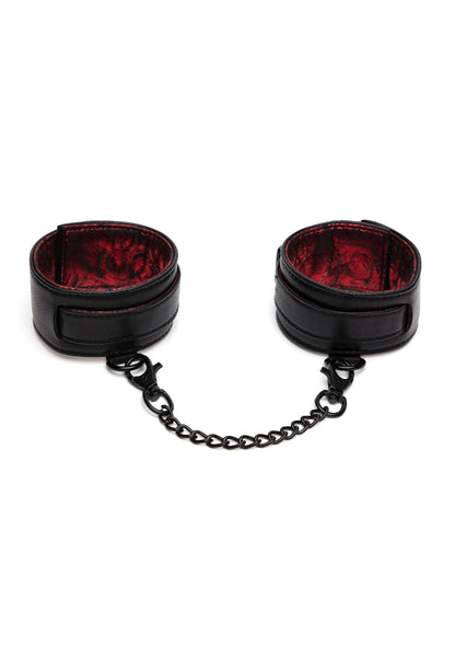 Bestel: Sweet Anticipation Ankle Cuffs by Fifty Shades of Grey - bij Happytoys.nl, happytoys.be, Happytoys.ae: erotische sex webshop | liever Happy dan Easy ⭐⭐⭐⭐⭐ - Default Title - 29053 - RED