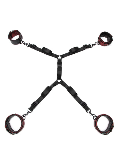 Bestel: Sweet Anticipation Under Mattress Restraint Set by Fifty Shades of Grey - bij Happytoys.nl, happytoys.be, Happytoys.ae: erotische sex webshop | liever Happy dan Easy ⭐⭐⭐⭐⭐ - Default Title - 29054 - RED