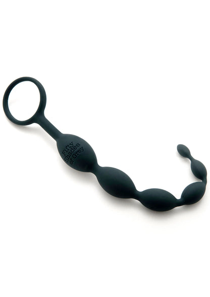 Bestel: Pleasure Intensified Anal Beads by Fifty Shades of Grey - bij Happytoys.nl, happytoys.be, Happytoys.ae: erotische sex webshop | liever Happy dan Easy ⭐⭐⭐⭐⭐