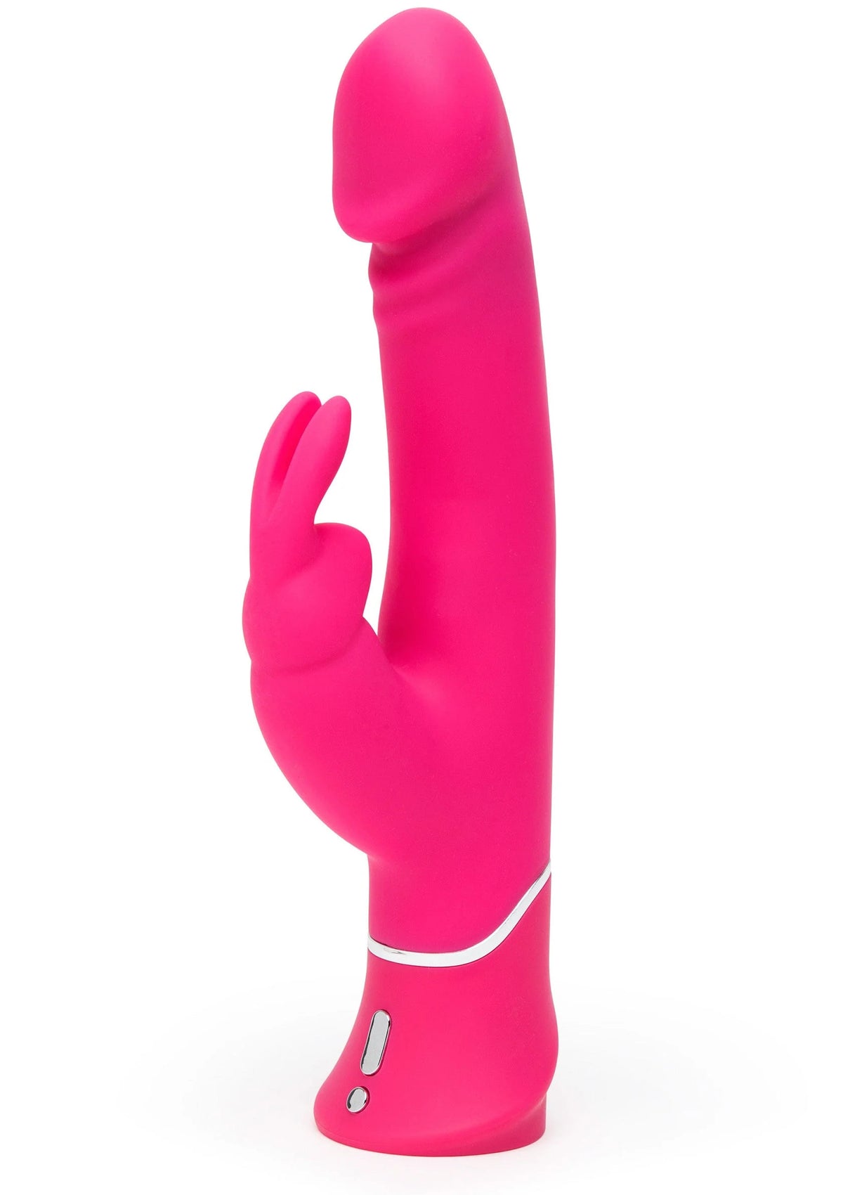 Bestel: Realistic Dual Rabbit vibrator by Happy Rabbit - bij Happytoys: de erotische sex webshop | liever Happy dan Easy ⭐⭐⭐⭐⭐