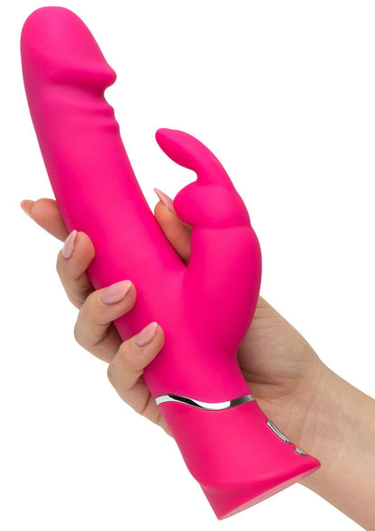 Bestel: Realistic Dual Rabbit vibrator by Happy Rabbit - bij Happytoys: de erotische sex webshop | liever Happy dan Easy ⭐⭐⭐⭐⭐