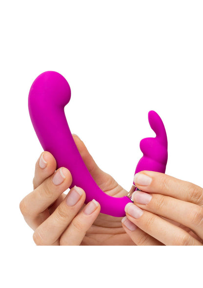 Bestel: G - Spot Curve Rabbit Vibrator by Happy Rabbit - bij Happytoys: de erotische sex webshop | liever Happy dan Easy ⭐⭐⭐⭐⭐