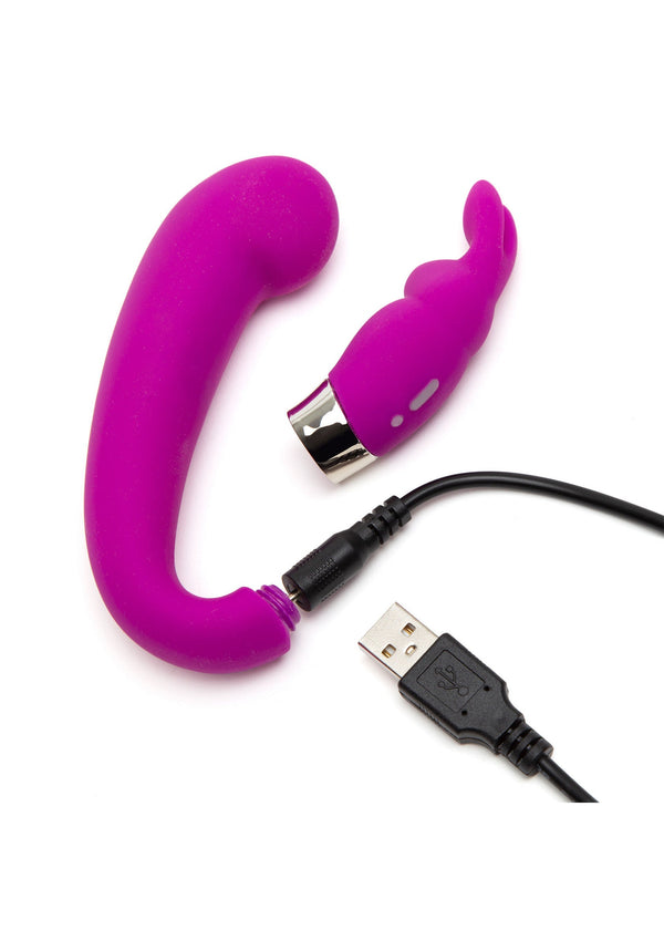 Bestel: G - Spot Curve Rabbit Vibrator by Happy Rabbit - bij Happytoys: de erotische sex webshop | liever Happy dan Easy ⭐⭐⭐⭐⭐