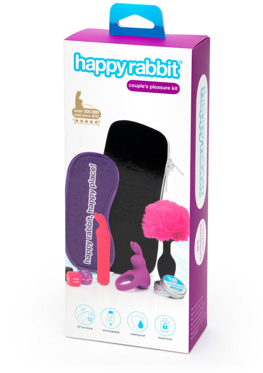 Bestel: Couple's Pleasure Kit by Happy Rabbit - bij Happytoys: de erotische sex webshop | liever Happy dan Easy ⭐⭐⭐⭐⭐