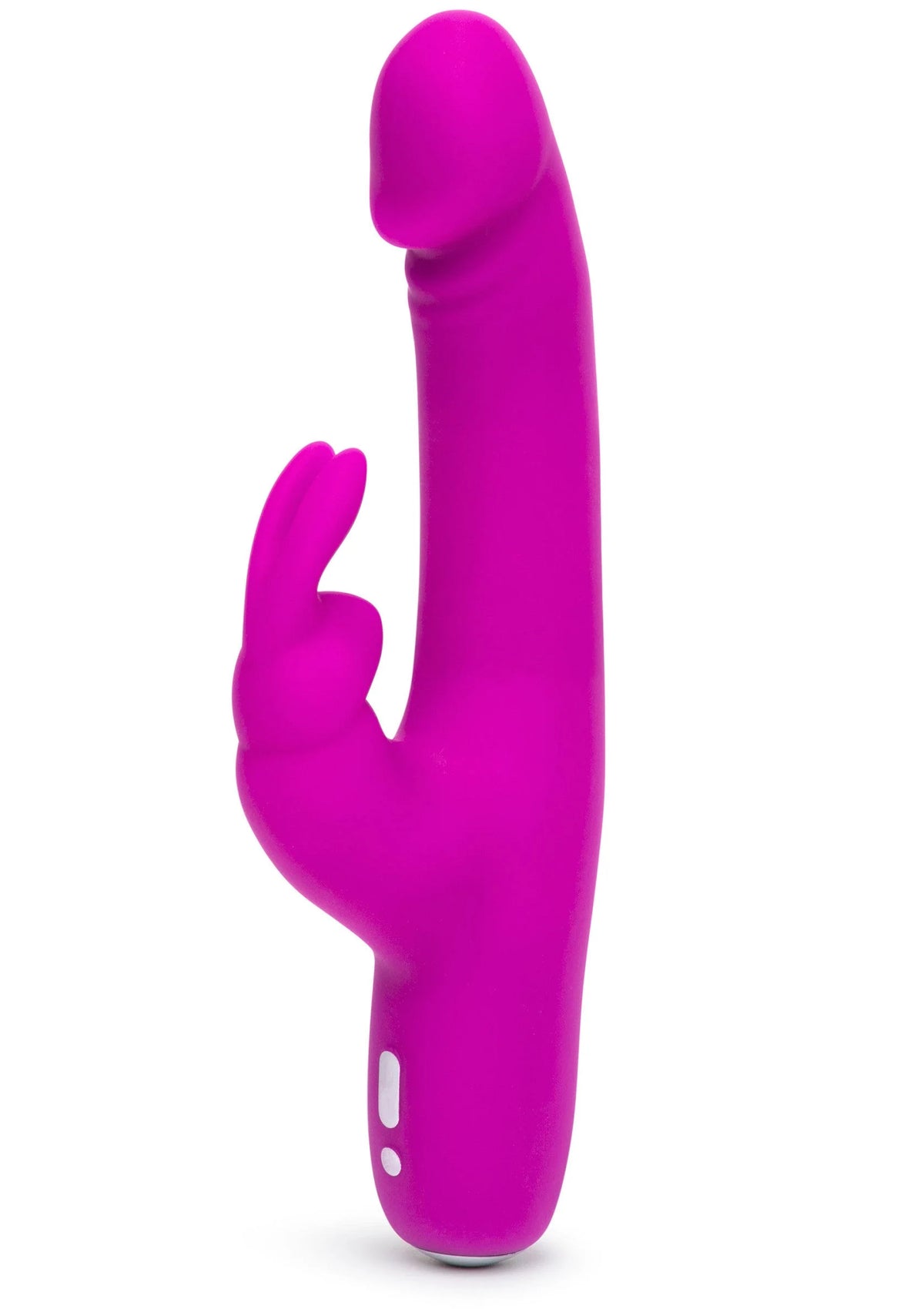 Bestel: Slimline Realistic Rabbit vibrator by Happy Rabbit - bij Happytoys: de erotische sex webshop | liever Happy dan Easy ⭐⭐⭐⭐⭐