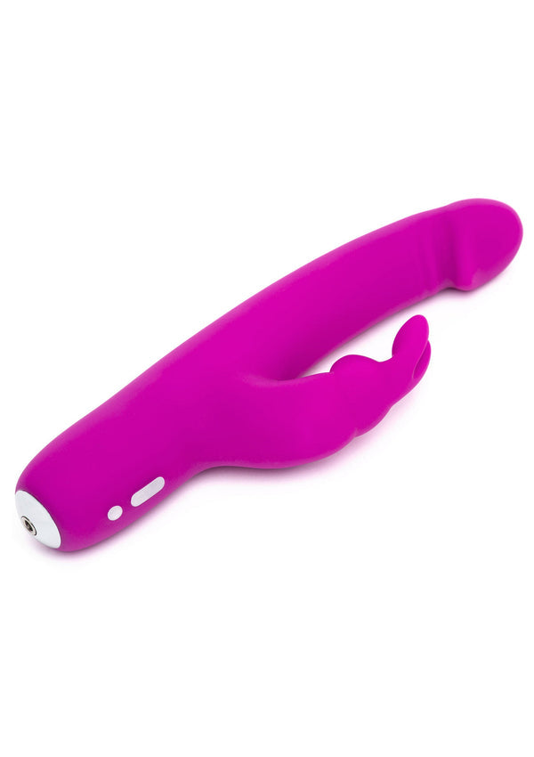 Bestel: Slimline Realistic Rabbit vibrator by Happy Rabbit - bij Happytoys: de erotische sex webshop | liever Happy dan Easy ⭐⭐⭐⭐⭐