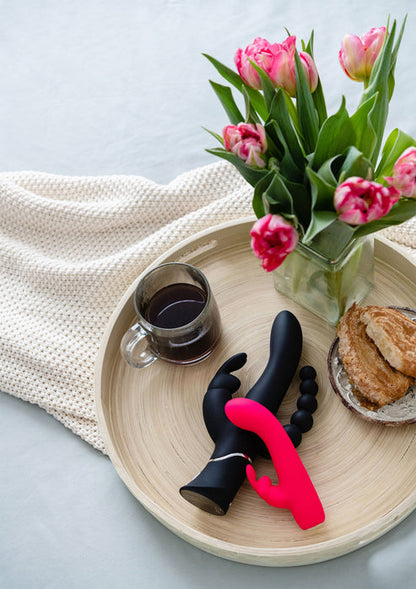 Bestel: Mini Rabbit Vibrator by Happy Rabbit - bij Happytoys: de erotische sex webshop | liever Happy dan Easy ⭐⭐⭐⭐⭐