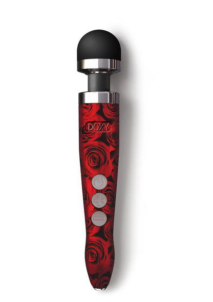 Bestel: Die Cast 3R Reachargeable Wand by Doxy - bij Happytoys: de erotische sex webshop | liever Happy dan Easy ⭐⭐⭐⭐⭐ - Roses - 29503 - ROSES