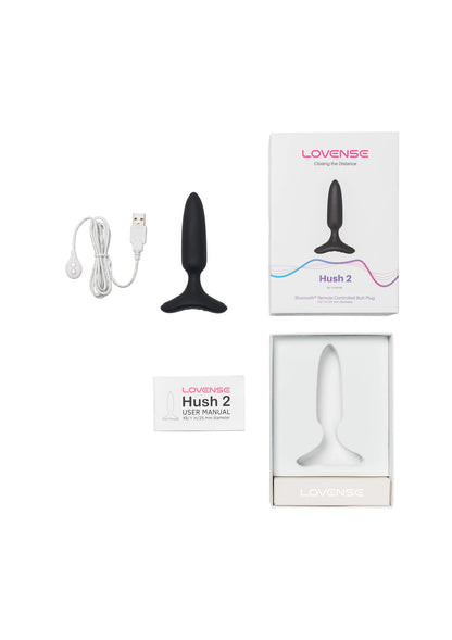 Bestel: Hush 2 - 1 Inch plug vibrator by Lovesense - bij Happytoys.nl, happytoys.be, Happytoys.ae: erotische sex webshop | liever Happy dan Easy ⭐⭐⭐⭐⭐
