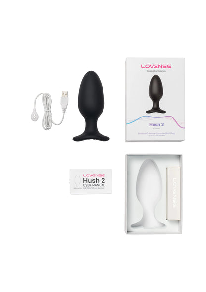 Bestel: Hush 2 - 2.25 Inch by Lovesense - bij Happytoys.nl, happytoys.be, Happytoys.ae: erotische sex webshop | liever Happy dan Easy ⭐⭐⭐⭐⭐