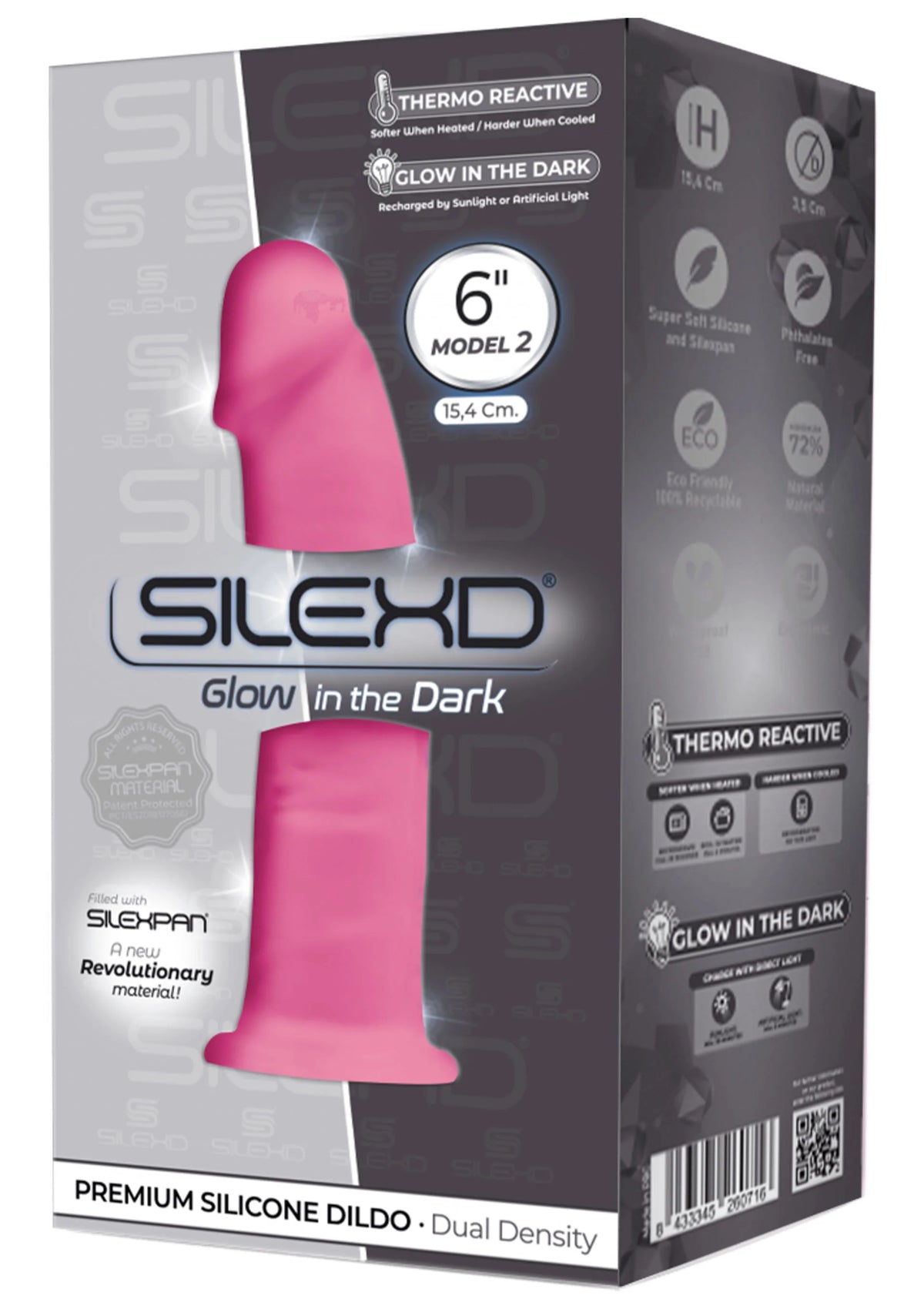 Bestel: Dong Model 6 inch Black by Silex - D - bij Happytoys.nl, happytoys.be, Happytoys.ae: erotische sex webshop | liever Happy dan Easy ⭐⭐⭐⭐⭐