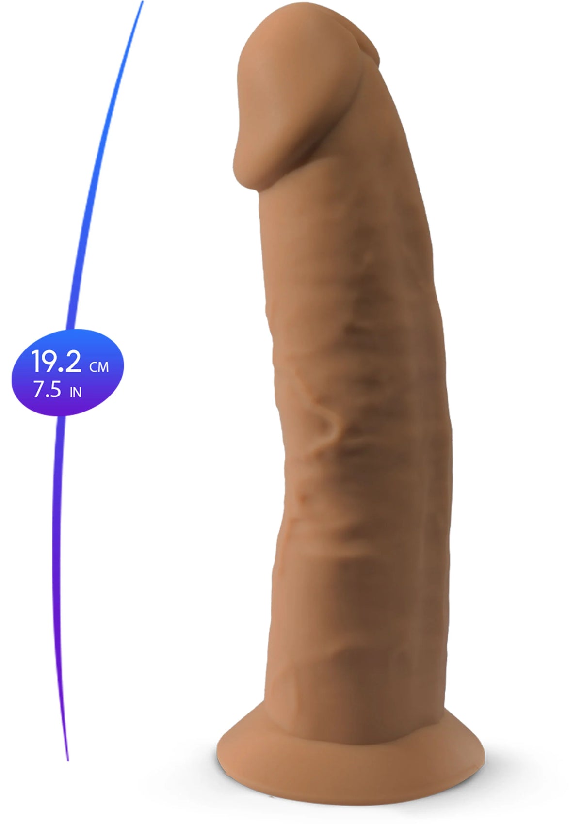 Bestel: Dong Model 7.5 inch - bij Happytoys: de erotische sex webshop | liever Happy dan Easy ⭐⭐⭐⭐⭐
