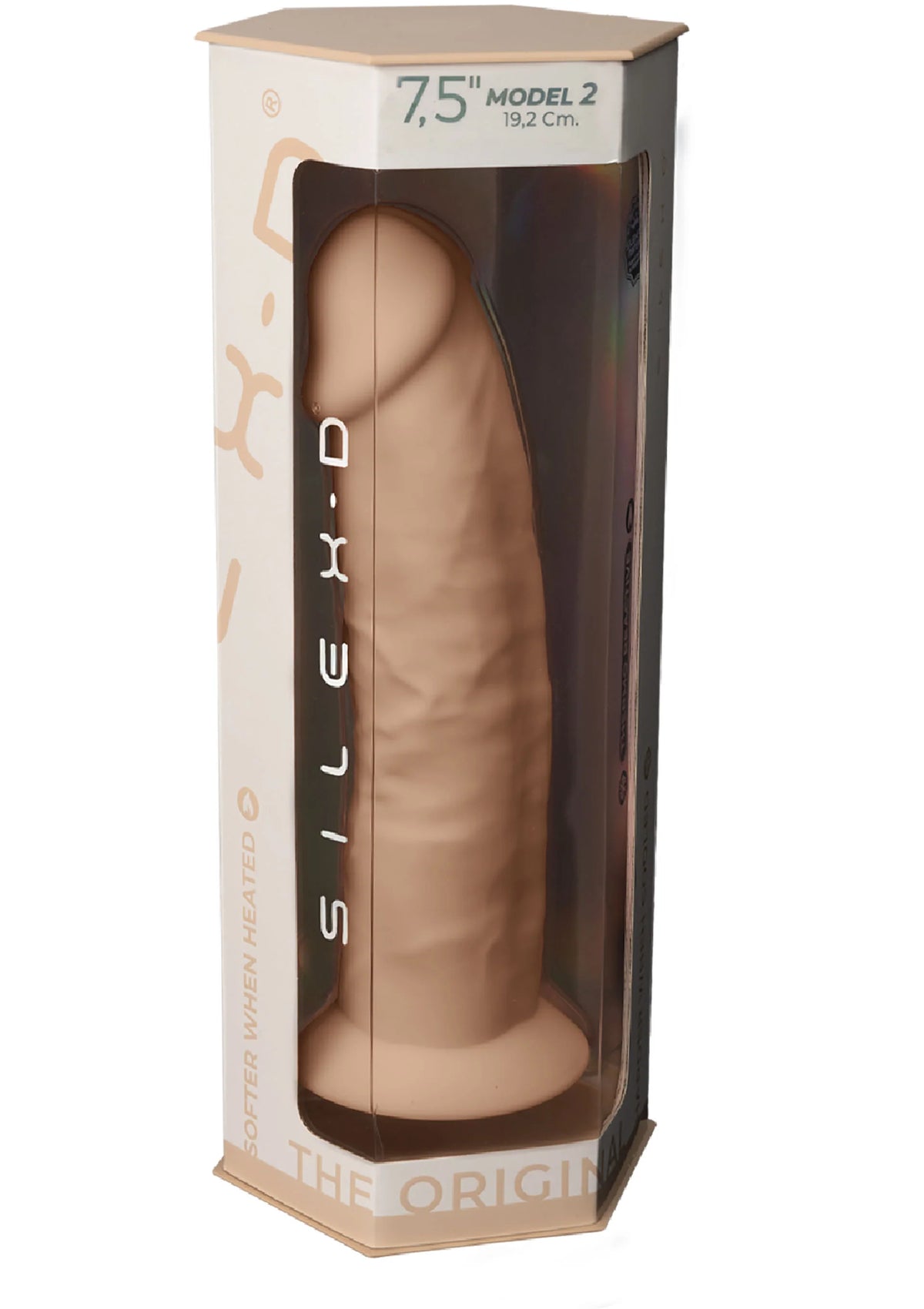 Bestel: Dong Model 7.5 inch - bij Happytoys: de erotische sex webshop | liever Happy dan Easy ⭐⭐⭐⭐⭐