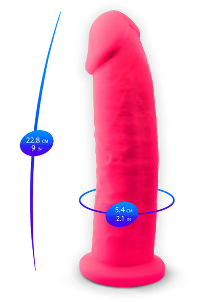 Bestel: Dong Model 9 inch by Silex - D - bij Happytoys.nl, happytoys.be, Happytoys.ae: erotische sex webshop | liever Happy dan Easy ⭐⭐⭐⭐⭐