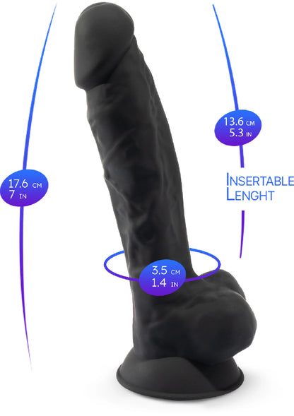 Bestel: Dildo Model 7 inch - bij Happytoys: de erotische sex webshop | liever Happy dan Easy ⭐⭐⭐⭐⭐