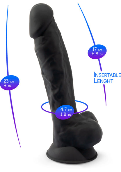 Bestel: Dildo Model 9 inch by Silex - bij Happytoys.nl, happytoys.be, Happytoys.ae: erotische sex webshop | liever Happy dan Easy ⭐⭐⭐⭐⭐
