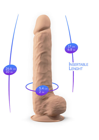 Bestel: Dildo Model 10 inch by Silex - D The Original - bij Happytoys: de erotische sex webshop | liever Happy dan Easy ⭐⭐⭐⭐⭐