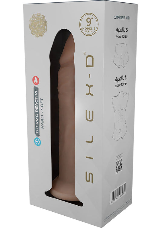 Bestel: Silicone Dong Model 9 inch by Silex - D Apollo Series - bij Happytoys: de erotische sex webshop | liever Happy dan Easy ⭐⭐⭐⭐⭐