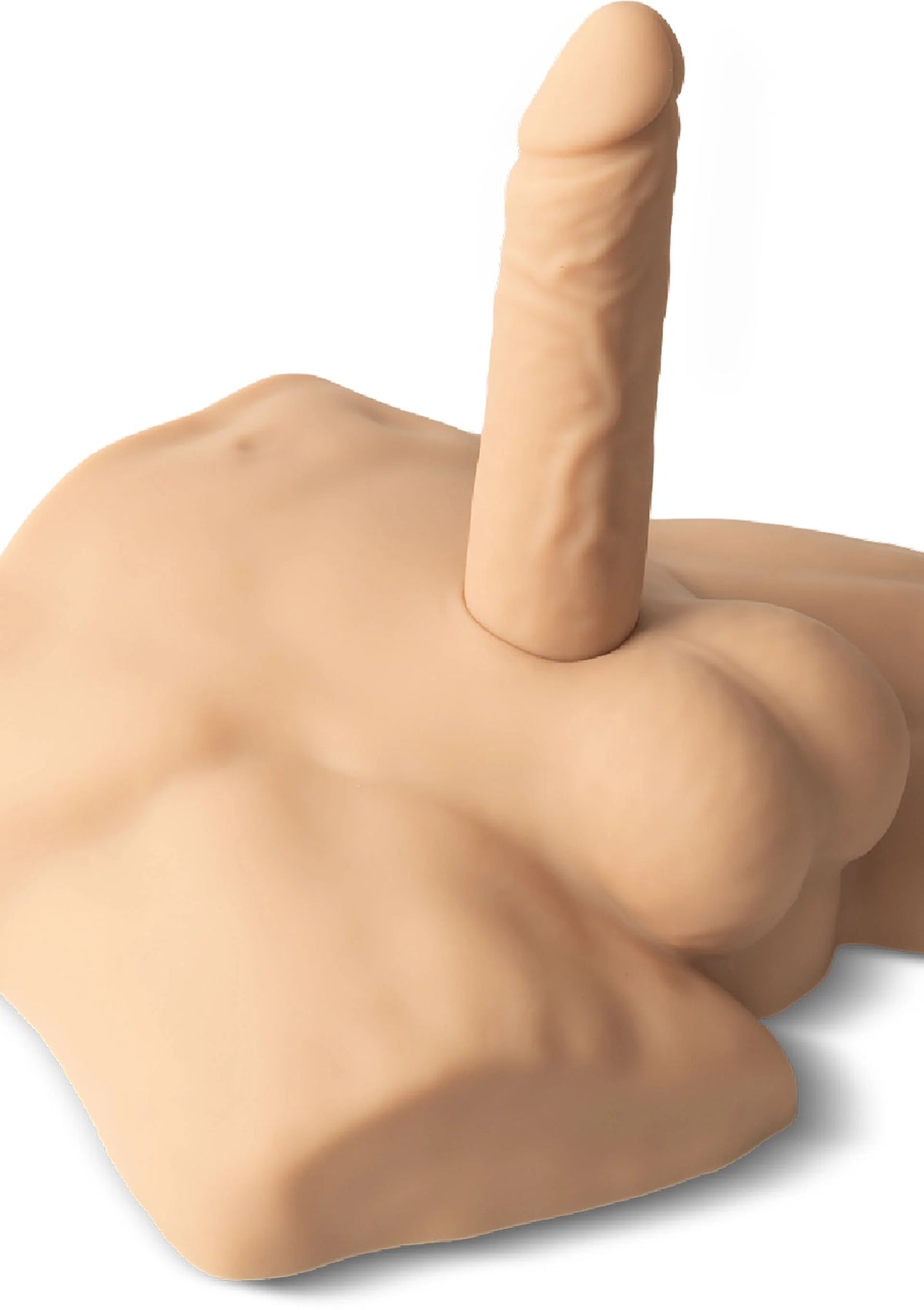 Bestel: Silicone Demi Torso Small by Silex - D - bij Happytoys.nl, happytoys.be, Happytoys.ae: erotische sex webshop | liever Happy dan Easy ⭐⭐⭐⭐⭐ - Default Title - 29736 - SKIN