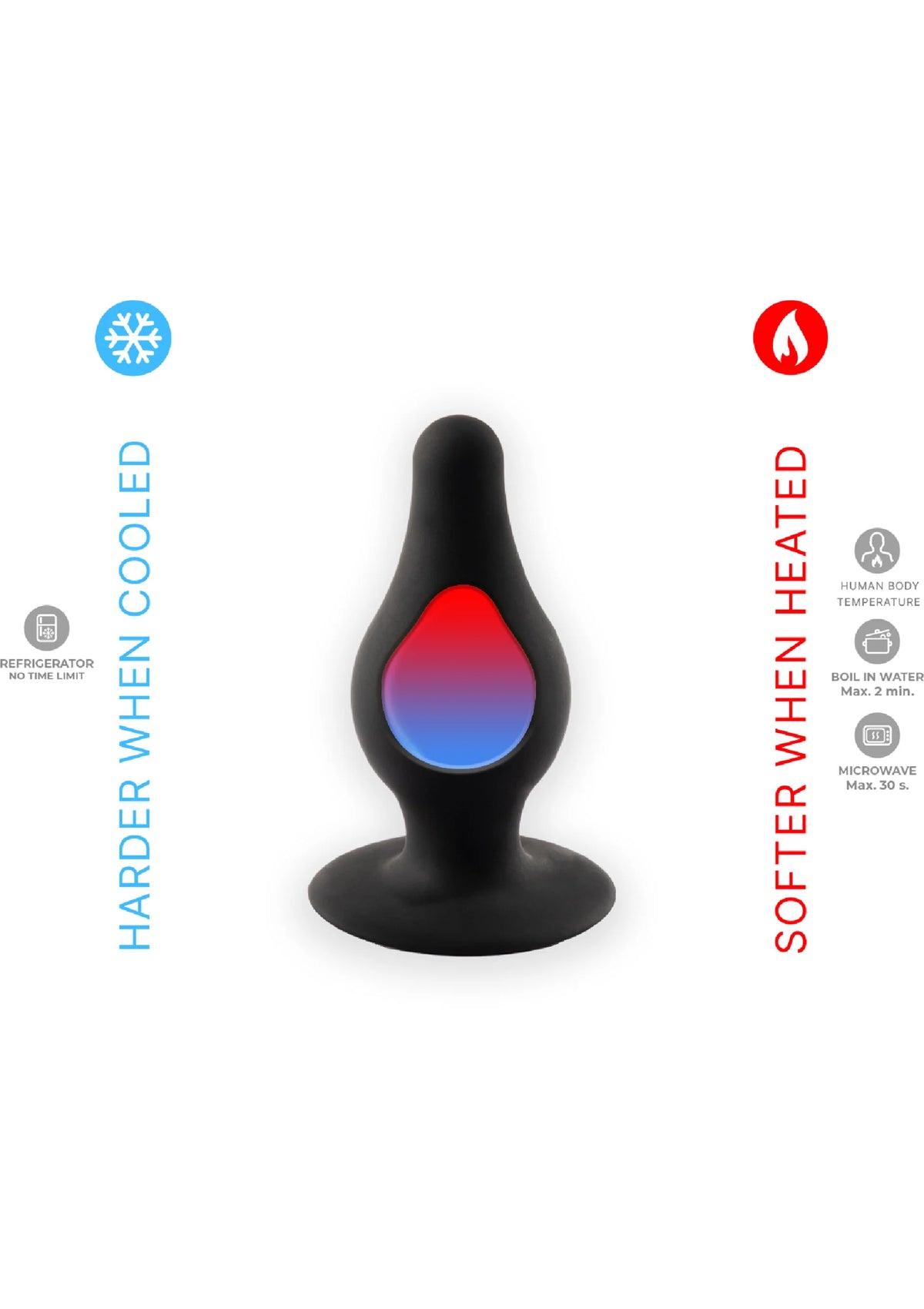 Bestel: Plug Model 2 Medium - bij Happytoys.nl, happytoys.be, Happytoys.ae: erotische sex webshop | liever Happy dan Easy ⭐⭐⭐⭐⭐