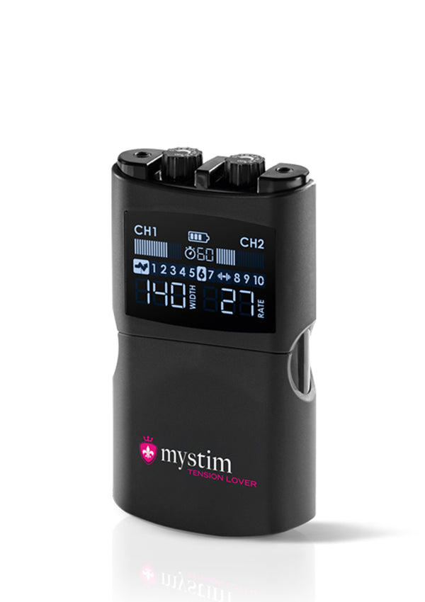 Bestel: Tension Lover 2 Rechargeable Electro Stimulator by MyStim - bij Happytoys: de erotische sex webshop | liever Happy dan Easy ⭐⭐⭐⭐⭐
