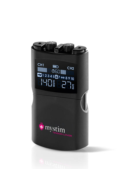 Bestel: Tension Lover 2 Rechargeable Electro Stimulator by MyStim - bij Happytoys: de erotische sex webshop | liever Happy dan Easy ⭐⭐⭐⭐⭐