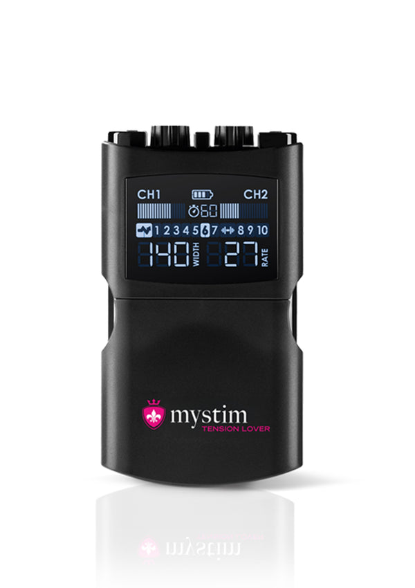 Bestel: Tension Lover 2 Rechargeable Electro Stimulator by MyStim - bij Happytoys: de erotische sex webshop | liever Happy dan Easy ⭐⭐⭐⭐⭐