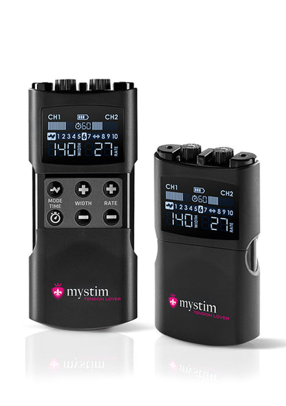 Bestel: Tension Lover 2 Rechargeable Electro Stimulator by MyStim - bij Happytoys: de erotische sex webshop | liever Happy dan Easy ⭐⭐⭐⭐⭐