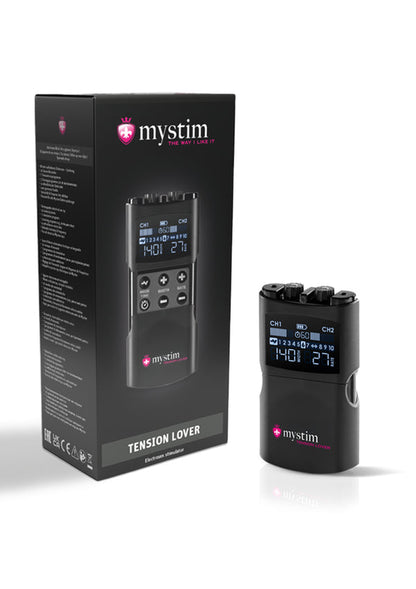 Bestel: Tension Lover 2 Rechargeable Electro Stimulator by MyStim - bij Happytoys: de erotische sex webshop | liever Happy dan Easy ⭐⭐⭐⭐⭐