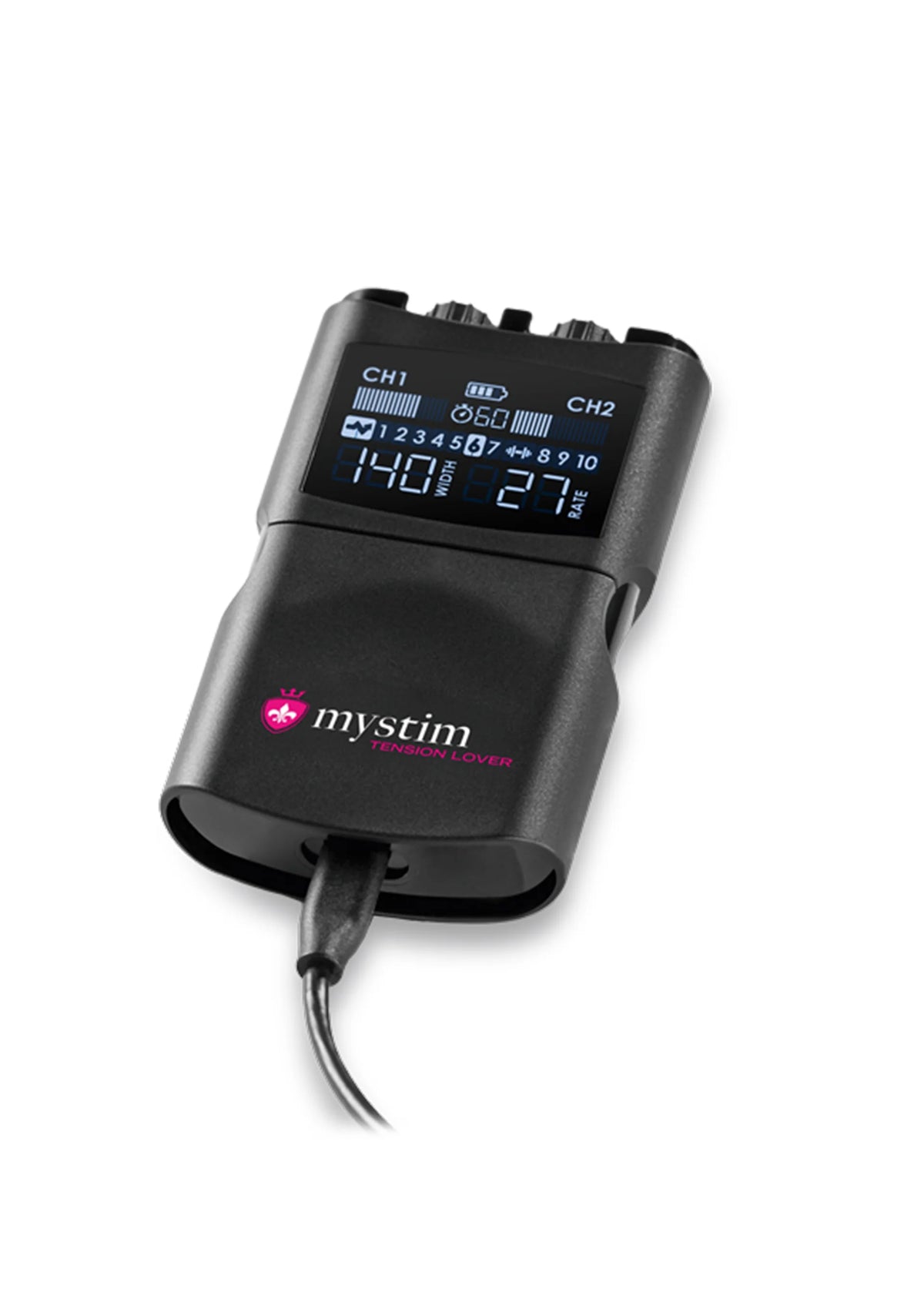 Bestel: Tension Lover 2 Rechargeable Electro Stimulator by MyStim - bij Happytoys: de erotische sex webshop | liever Happy dan Easy ⭐⭐⭐⭐⭐